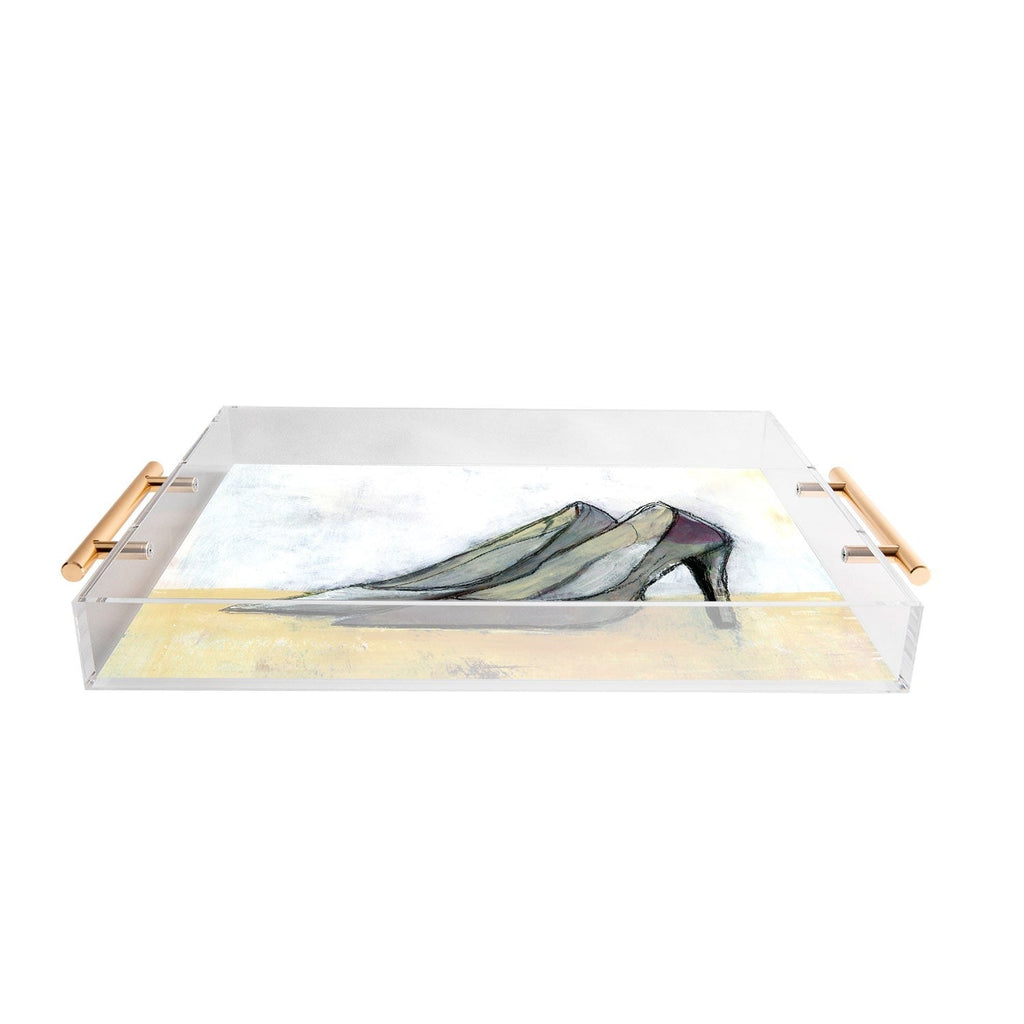 Sophia Buddenhagen Grey Stiletto Acrylic Tray