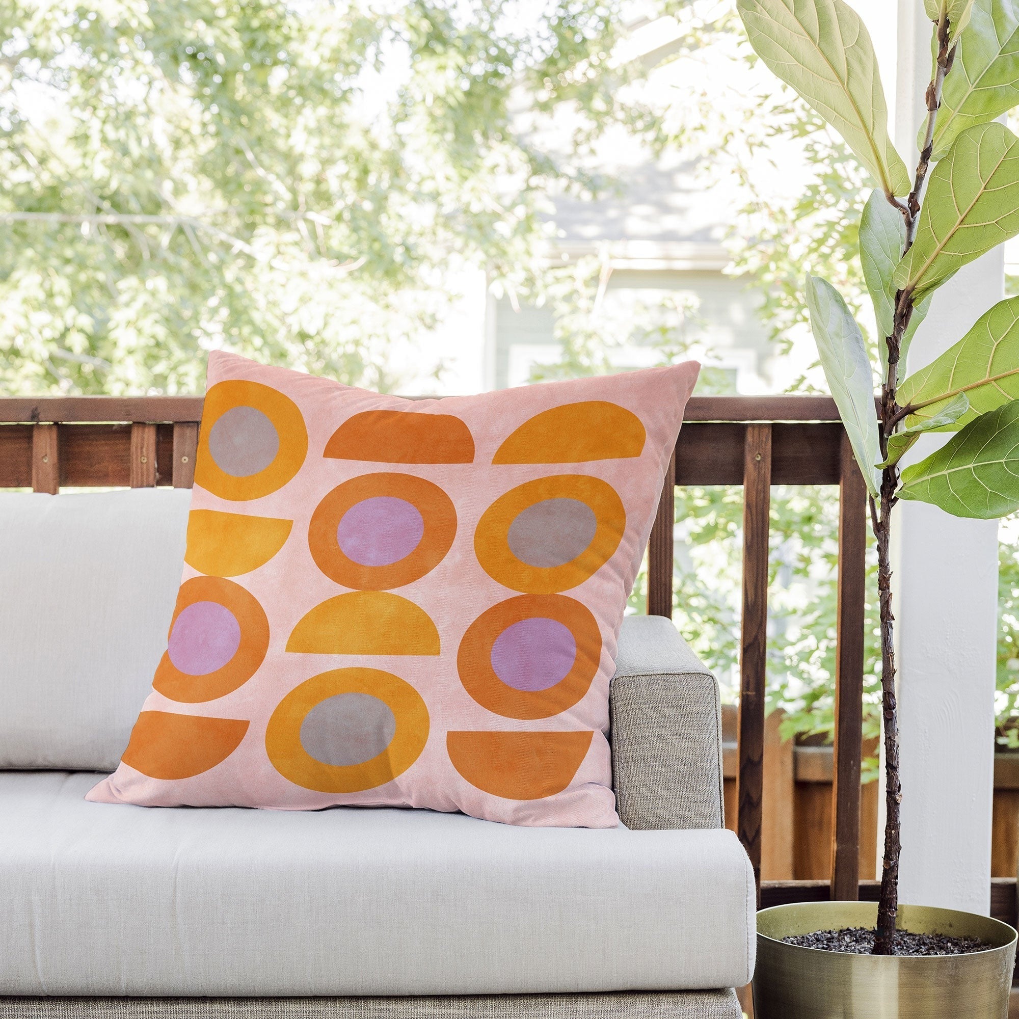 Mirimo Warm Balance Outdoor Throw Pillow