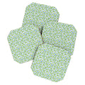 Avenie BR Cheetah Print Coaster Set