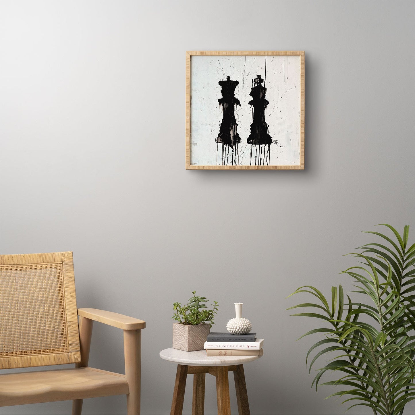Kent Youngstrom Check Mates Framed Wall Art