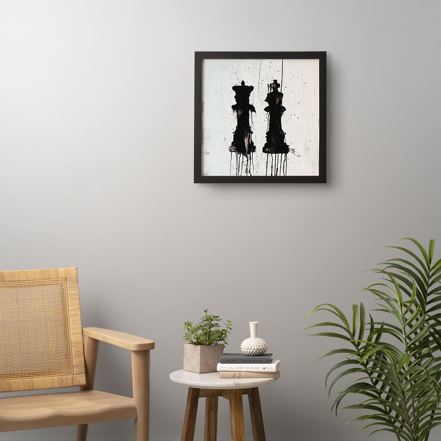 Kent Youngstrom Check Mates Framed Wall Art