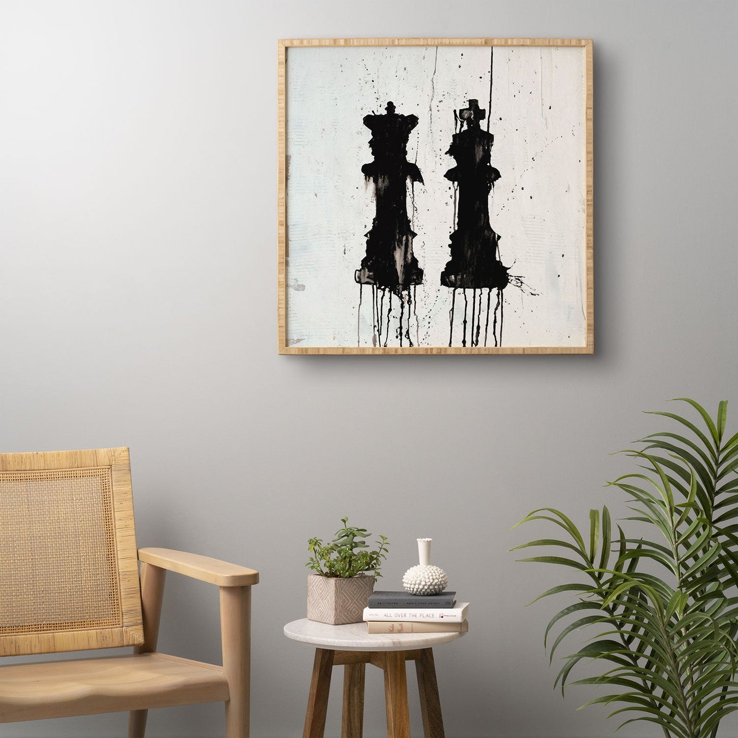 Kent Youngstrom Check Mates Framed Wall Art
