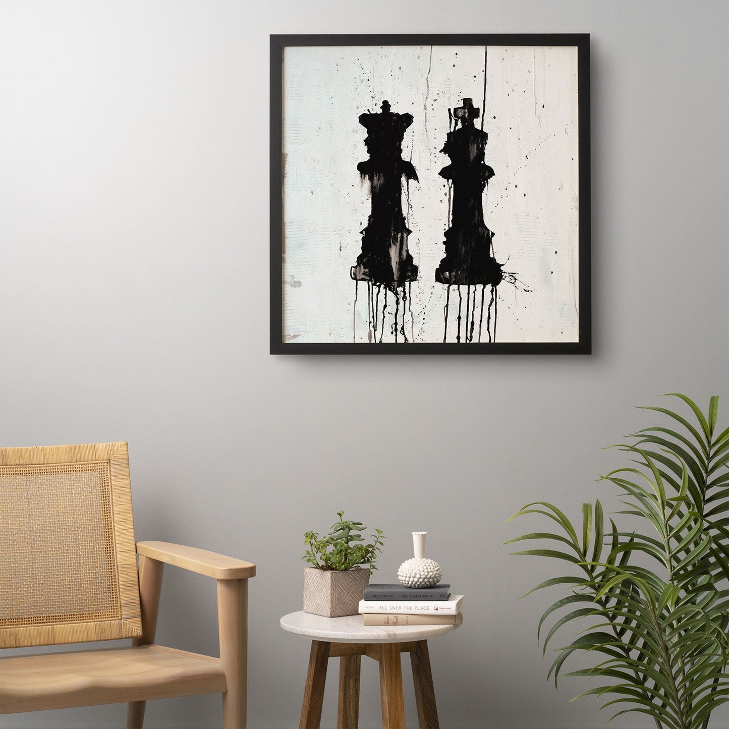 Kent Youngstrom Check Mates Framed Wall Art