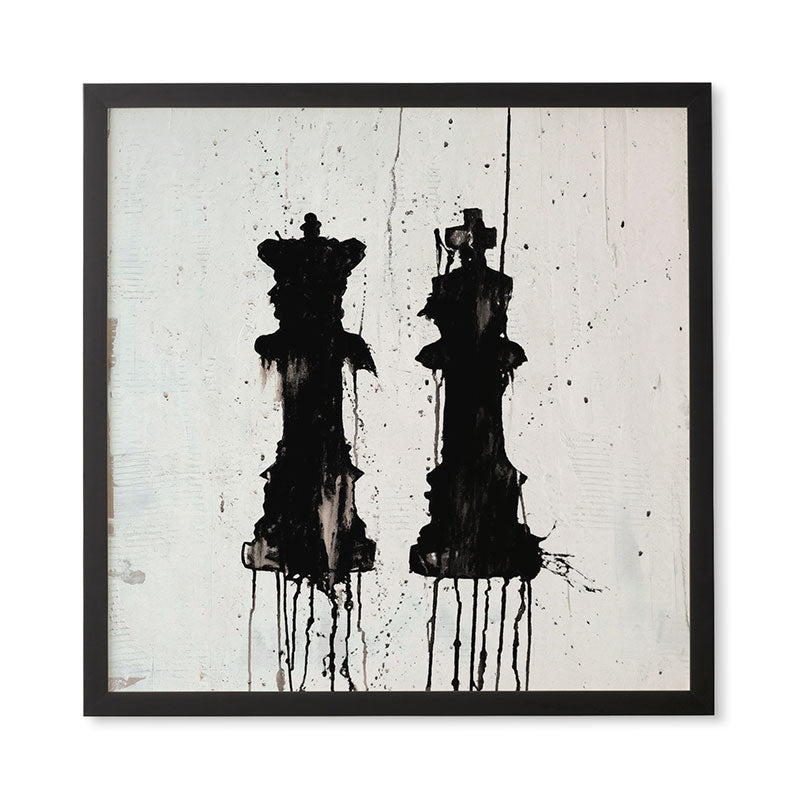 Kent Youngstrom Check Mates Framed Wall Art