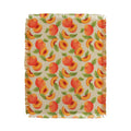 Jessica Molina Peach Pattern Throw Blanket