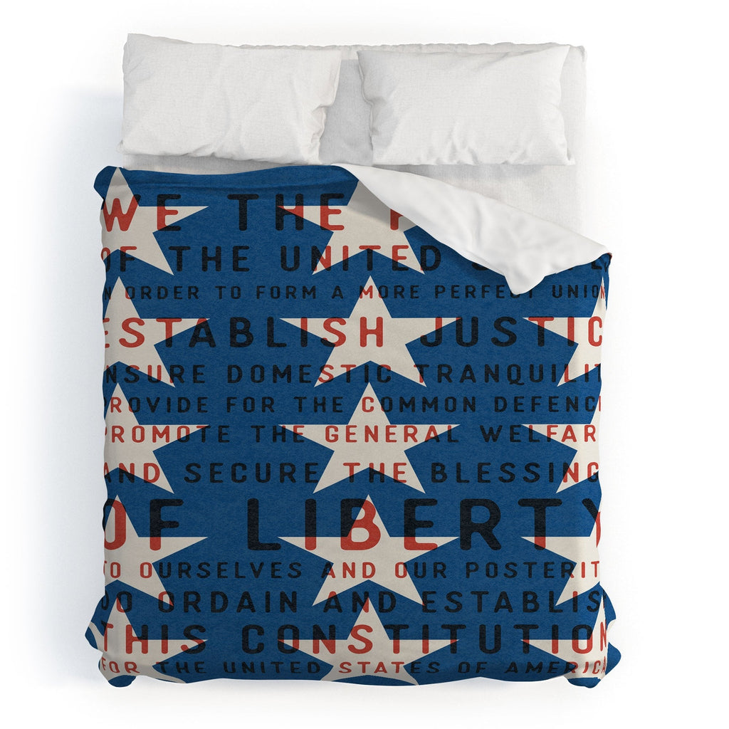 DENY Designs Starred Preamble Duvet Cover