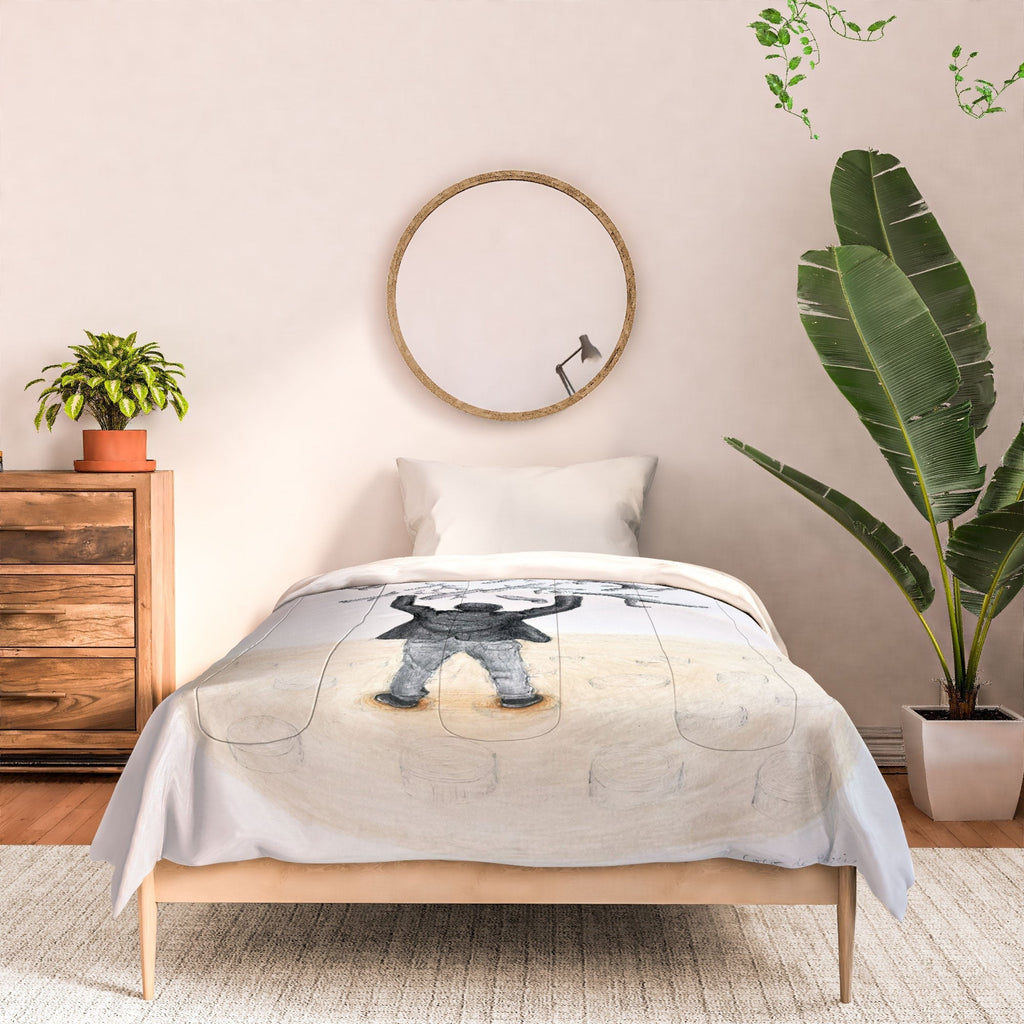 Coco de Paris Wood in the sky Comforter