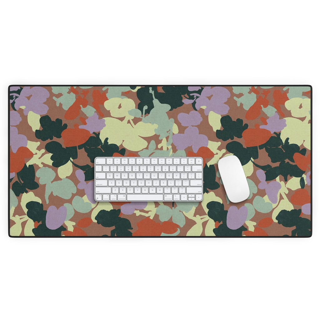 Marta Barragan Camarasa Retro Bloom Medley Desk Mat