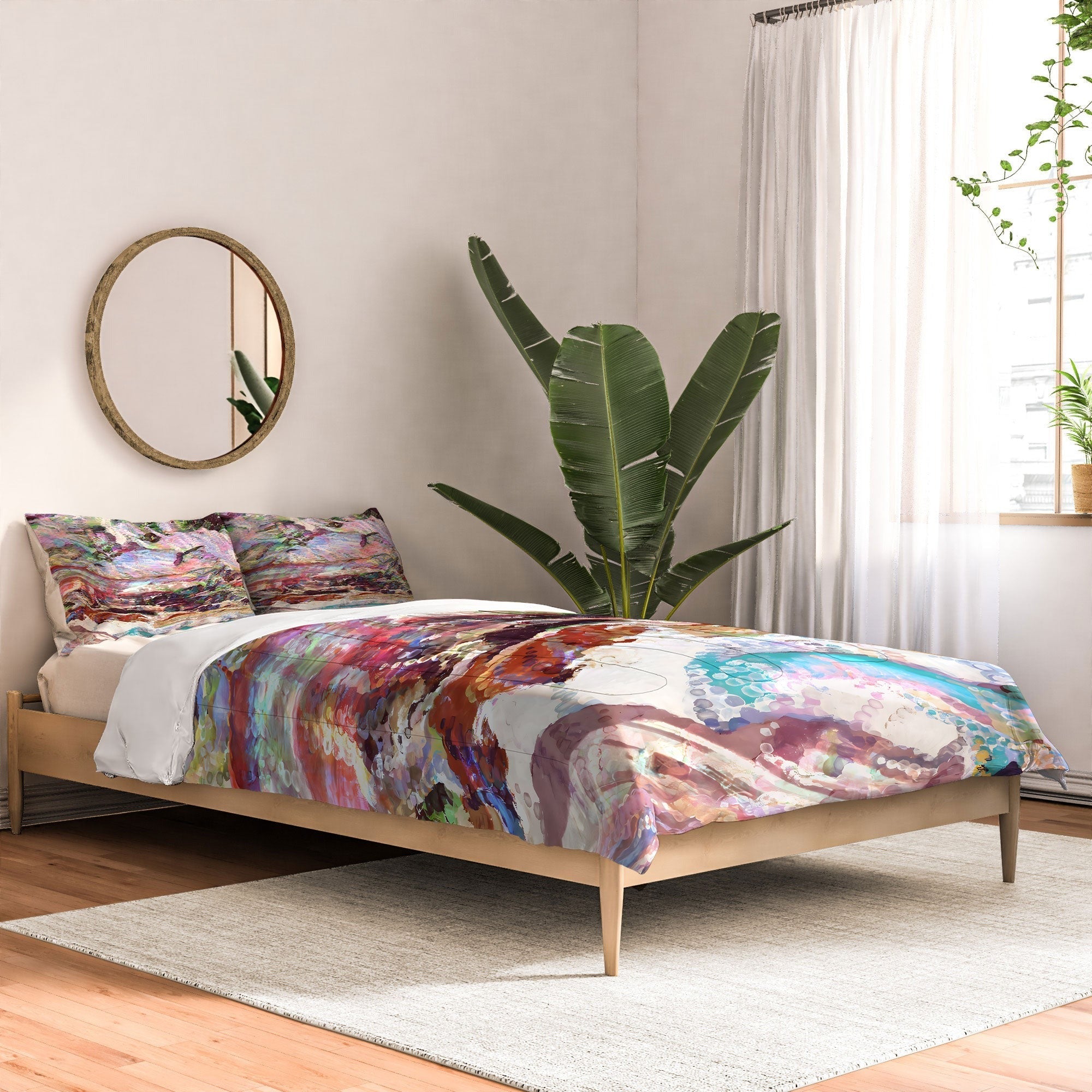 83 Oranges Sequin Haze Comforter