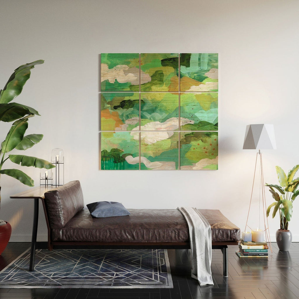 Laura Fedorowicz Small Steps Everyday Wood Wall Mural