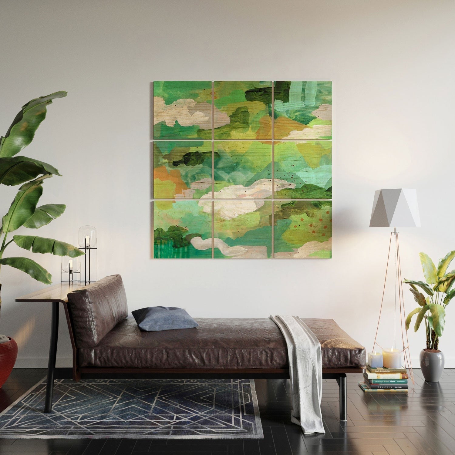 Laura Fedorowicz Small Steps Everyday Wood Wall Mural