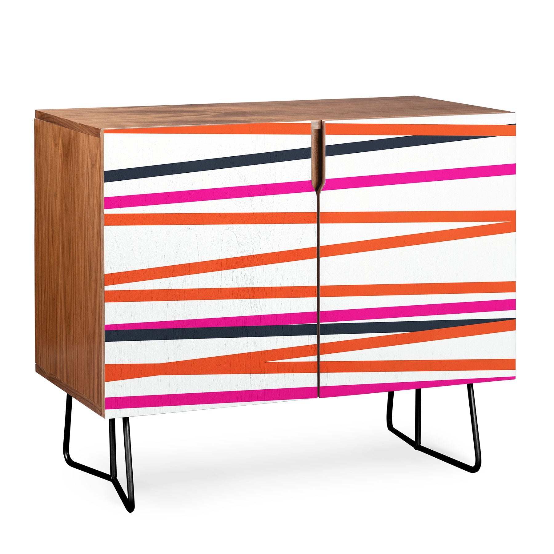 Khristian A Howell Crew Stripe Warm Credenza