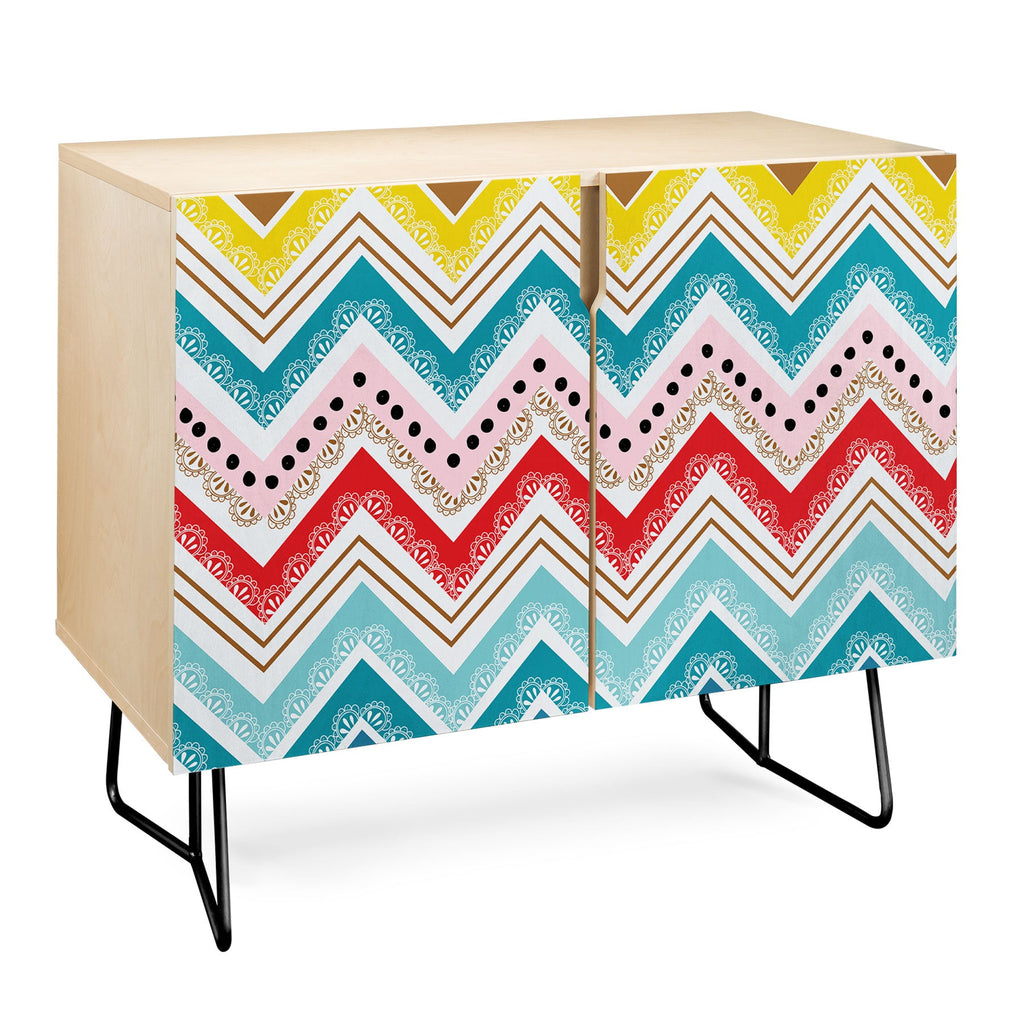Khristian A Howell Nolita Chevrons Credenza