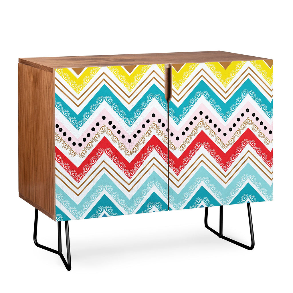 Khristian A Howell Nolita Chevrons Credenza