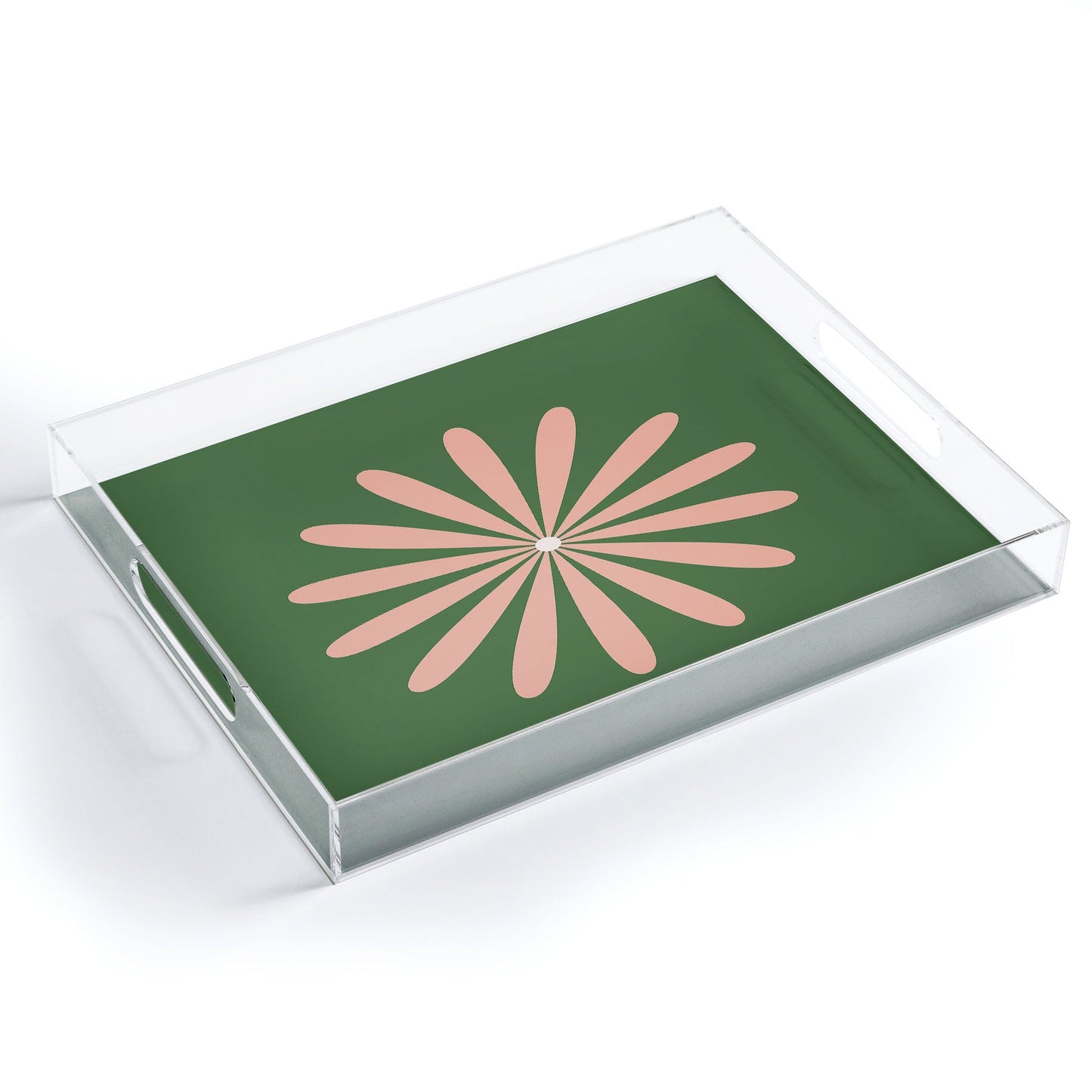 Kierkegaard Design Studio Big Daisy Retro Minimalism Acrylic Tray