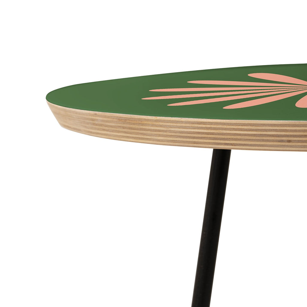 Kierkegaard Design Studio Big Daisy Retro Minimalism Round Side Table