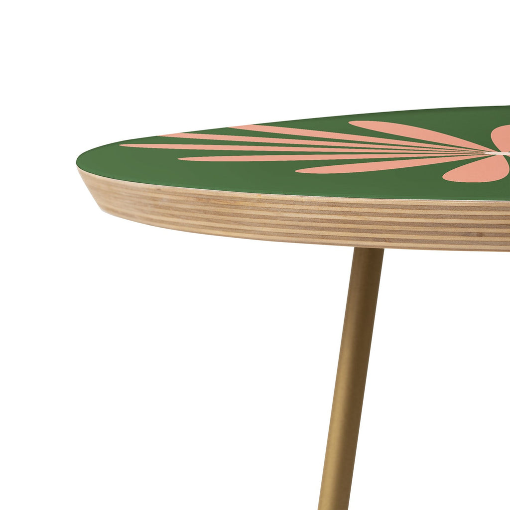 Kierkegaard Design Studio Big Daisy Retro Minimalism Round Side Table