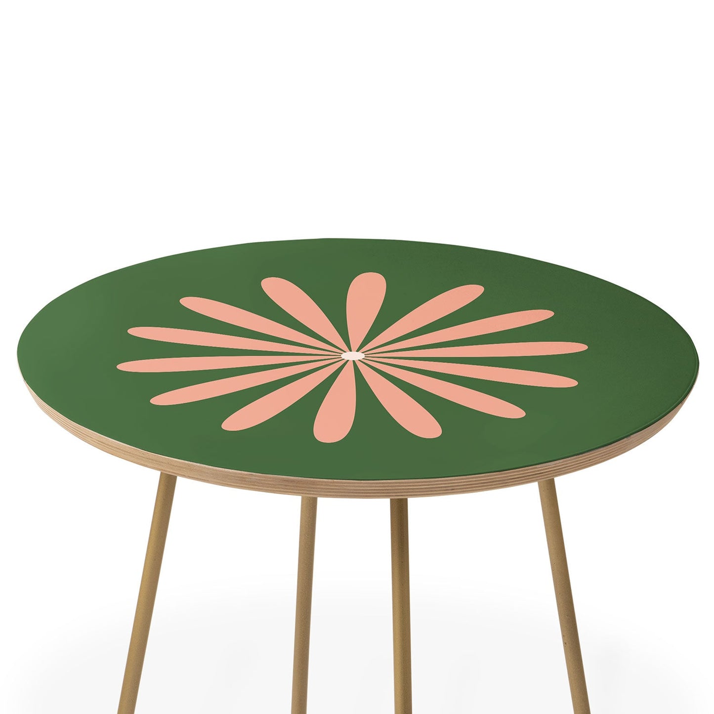 Kierkegaard Design Studio Big Daisy Retro Minimalism Round Side Table