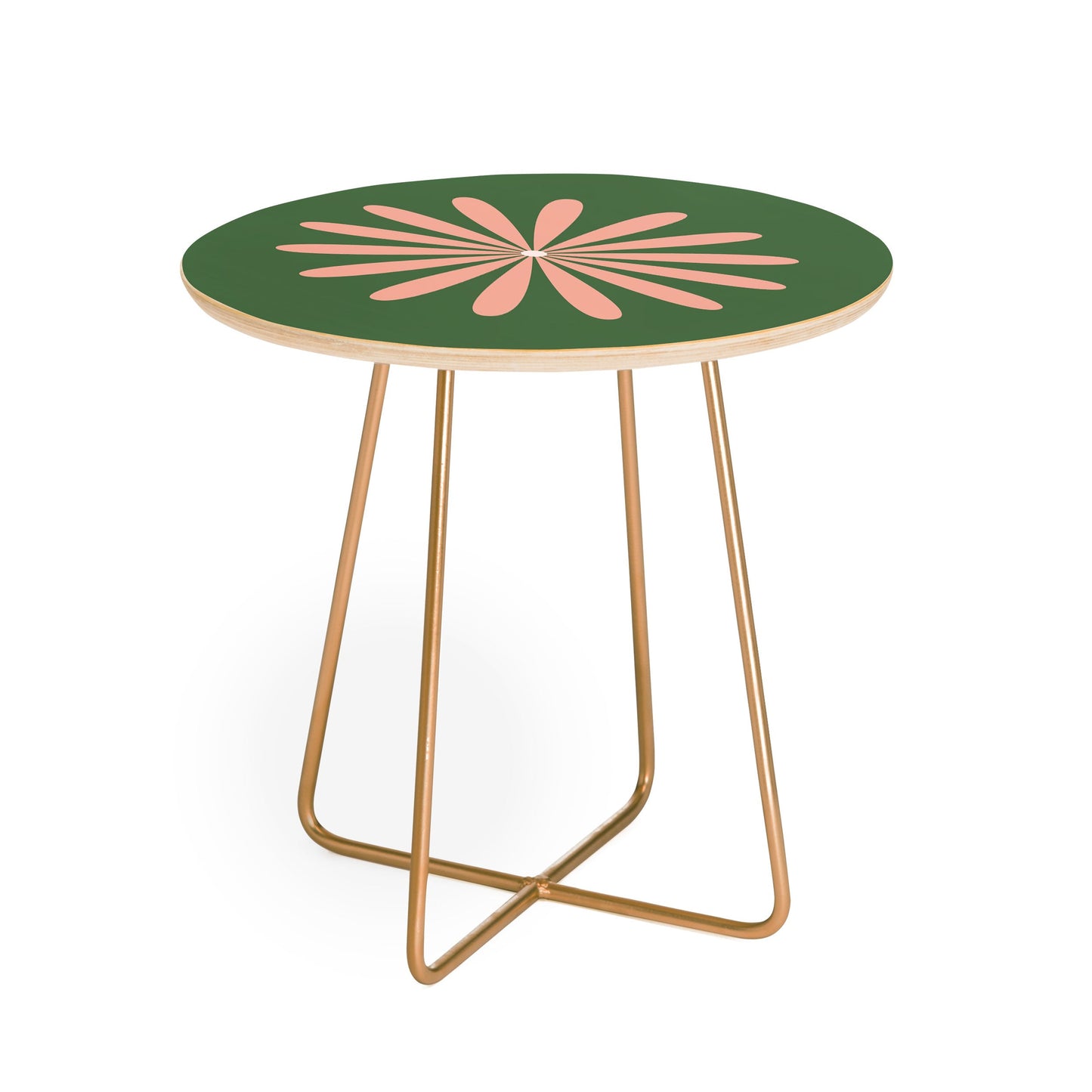 Kierkegaard Design Studio Big Daisy Retro Minimalism Round Side Table