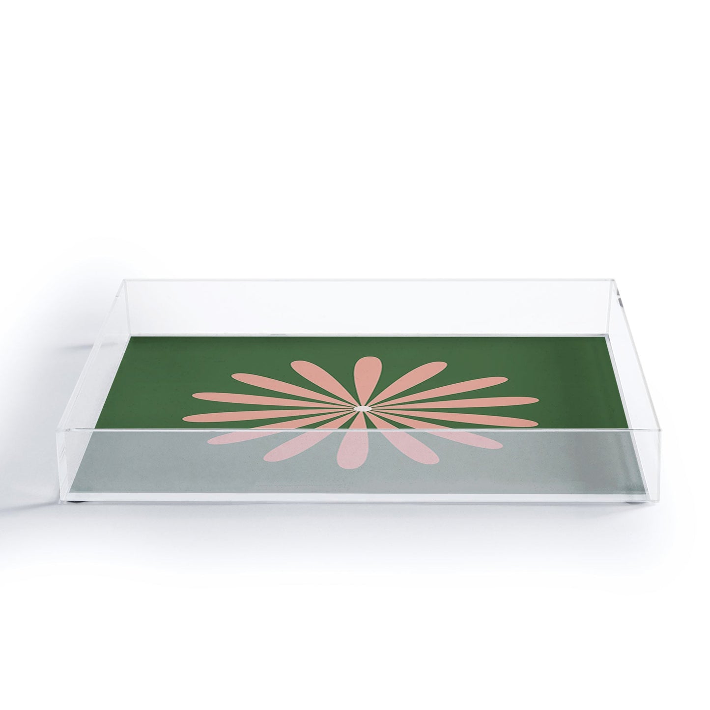 Kierkegaard Design Studio Big Daisy Retro Minimalism Acrylic Tray