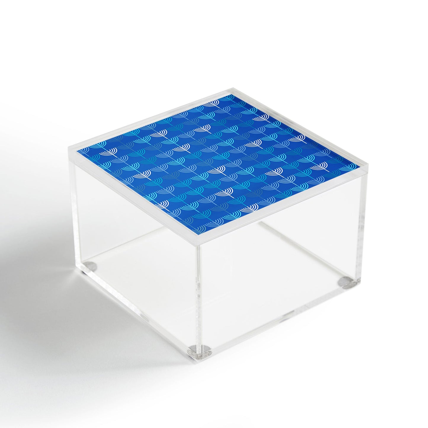 Kierkegaard Design Studio Hanukkah Chanukah Menorah Acrylic Box