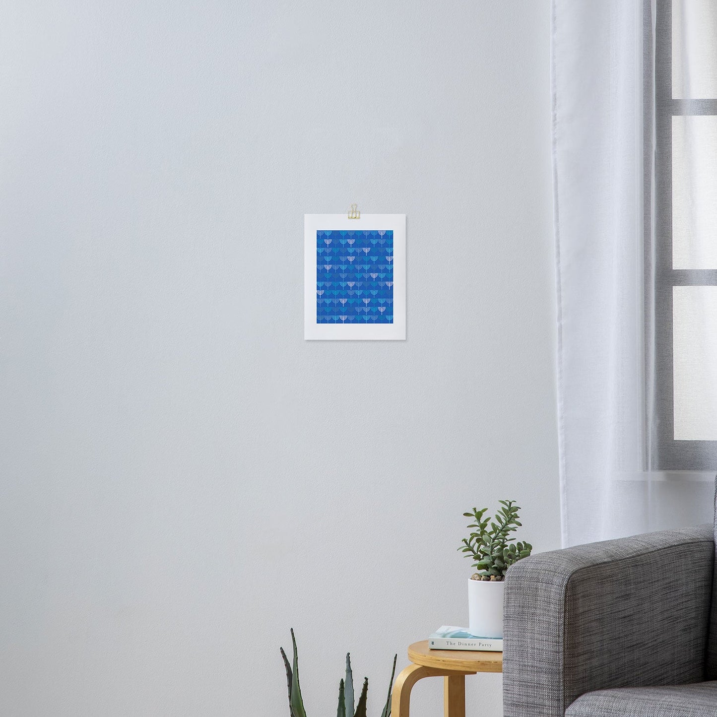 Kierkegaard Design Studio Hanukkah Chanukah Menorah Art Print