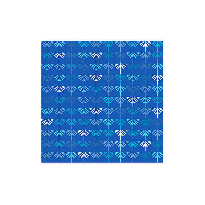 Kierkegaard Design Studio Hanukkah Chanukah Menorah Art Print
