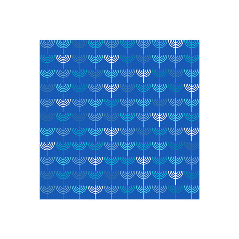 Kierkegaard Design Studio Hanukkah Chanukah Menorah Art Print