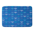 Kierkegaard Design Studio Hanukkah Chanukah Menorah Memory Foam Bath Mat