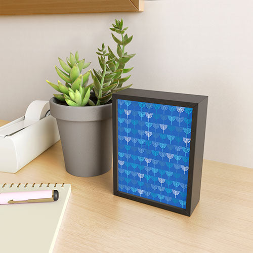 Kierkegaard Design Studio Hanukkah Chanukah Menorah Framed Mini Art Print