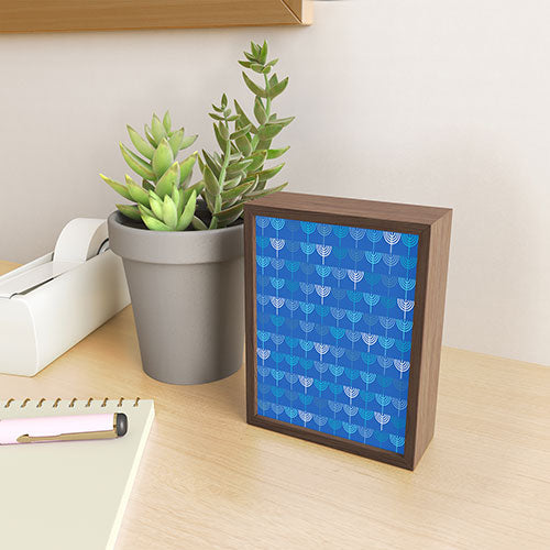 Kierkegaard Design Studio Hanukkah Chanukah Menorah Framed Mini Art Print
