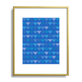 Kierkegaard Design Studio Hanukkah Chanukah Menorah Metal Framed Art Print