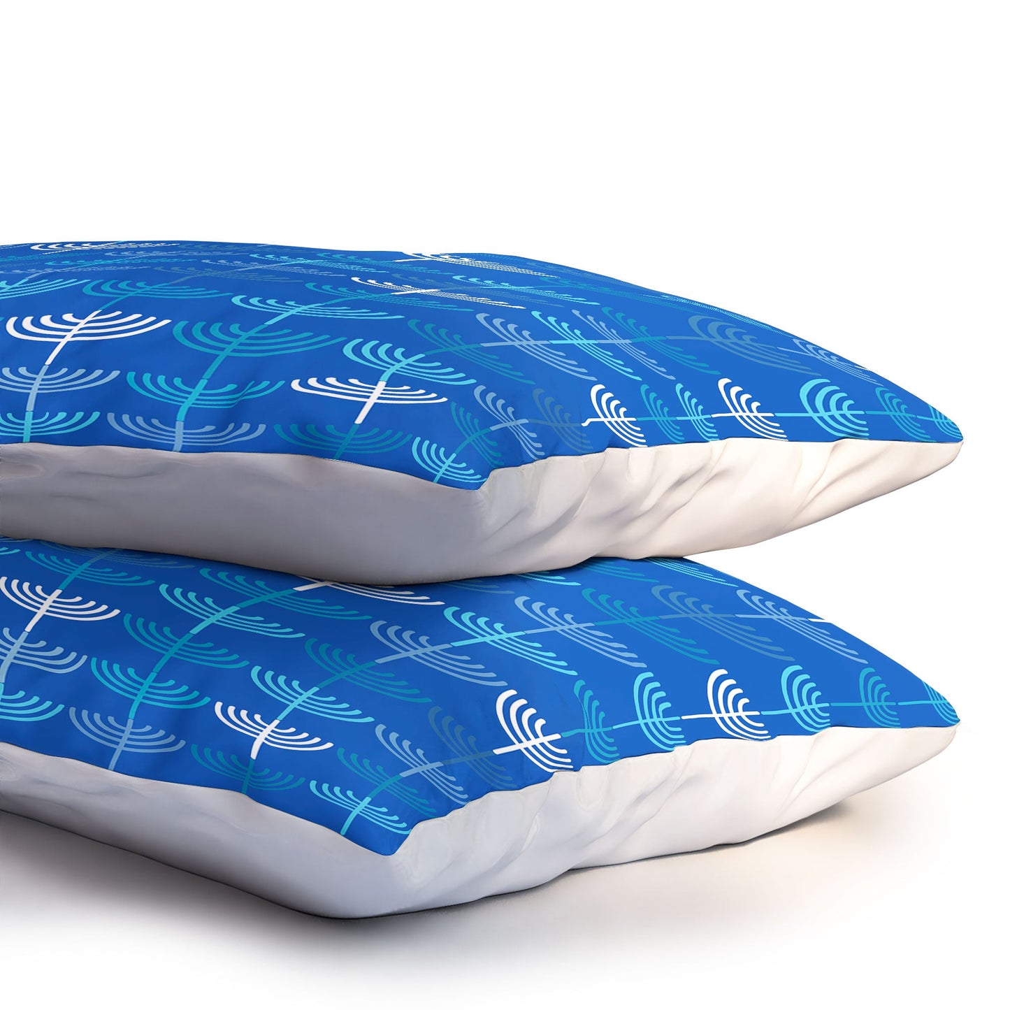 Kierkegaard Design Studio Hanukkah Chanukah Menorah Pillow Shams