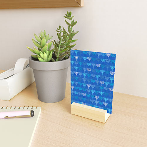 Kierkegaard Design Studio Hanukkah Chanukah Menorah Mini Art Print