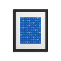 Kierkegaard Design Studio Hanukkah Chanukah Menorah Framed Art Print