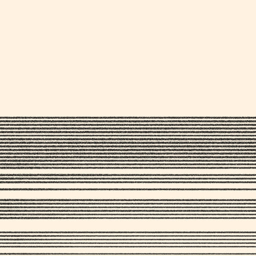 Kierkegaard Design Studio Organic Stripes Minimalist Black Shower Curtain