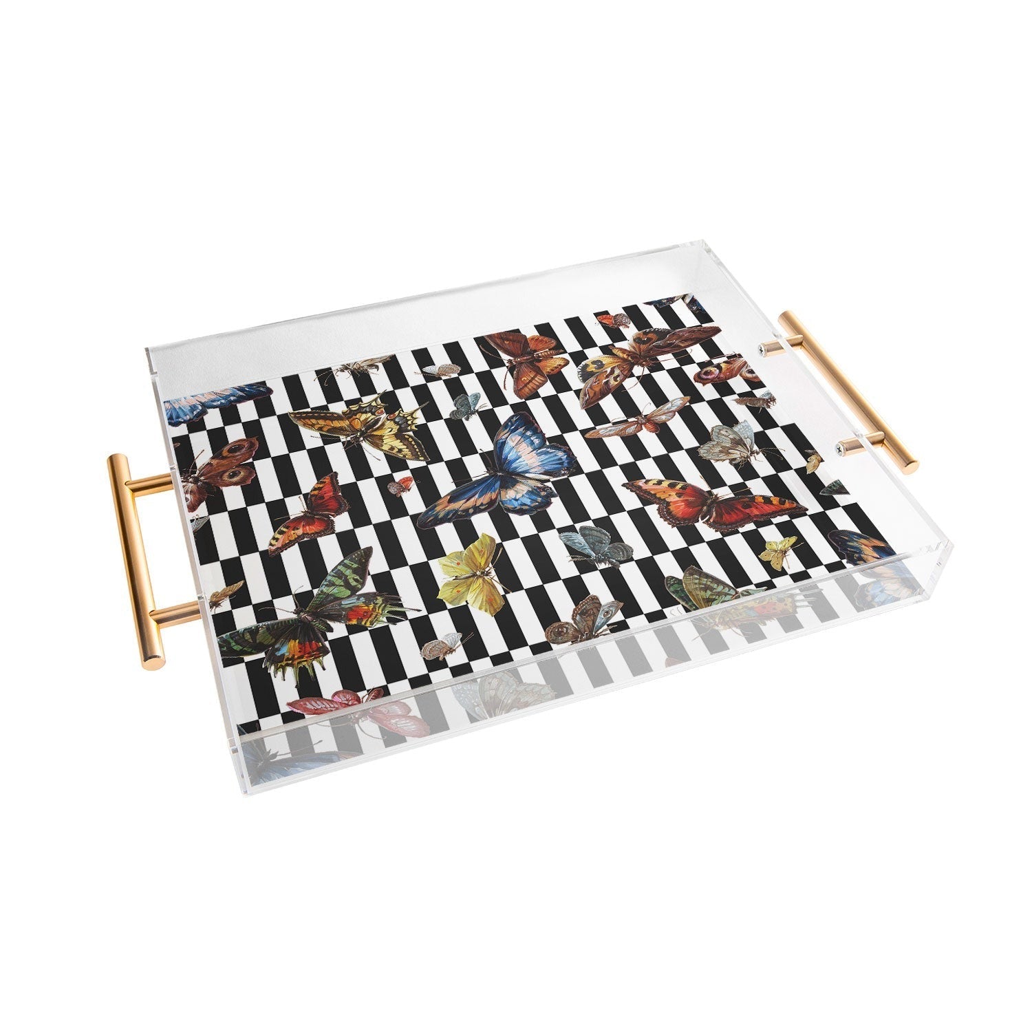 kikasworkshop Butterfly Ballet Acrylic Tray