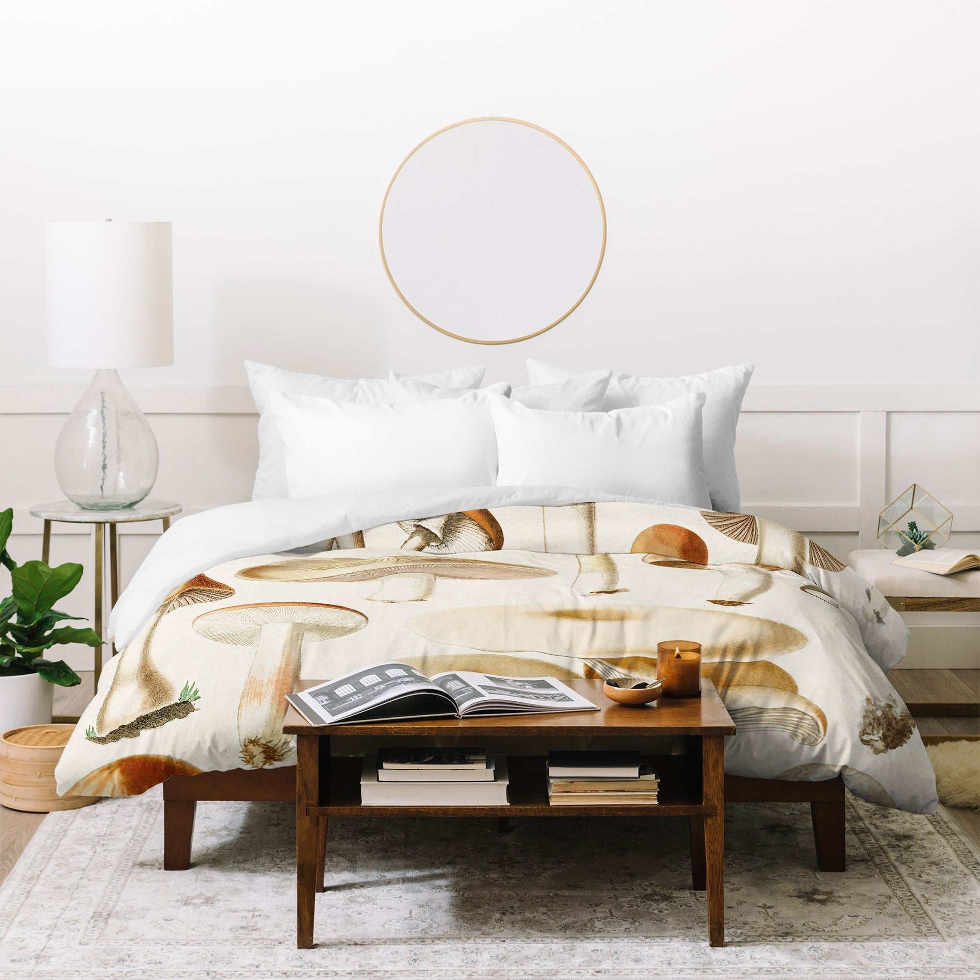 Gal Design Mushrooms Collection Duvet Cover