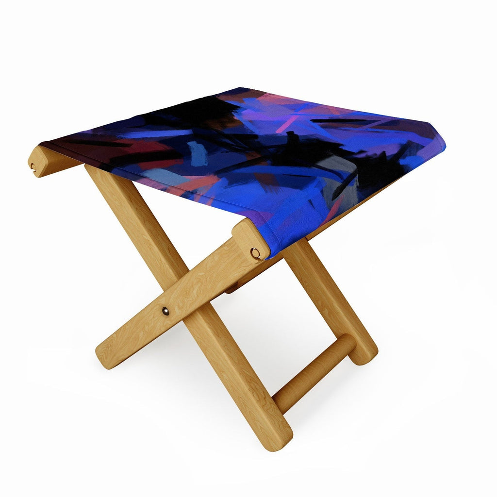 83 Oranges Midnight Sparks Folding Stool