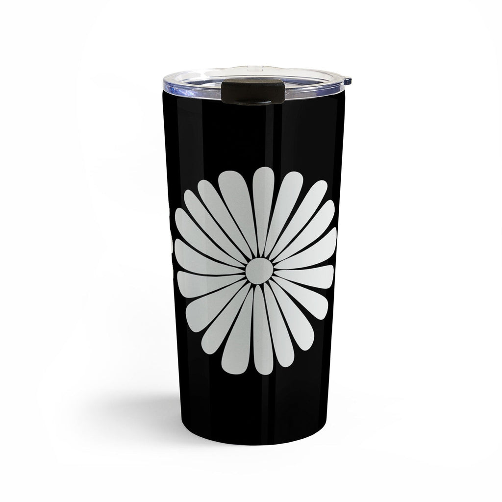 Colour Poems Retro Daisy II Travel Mug