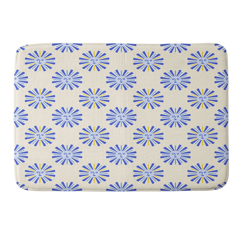 Design by Spark Dolce Vita Radial Sun Memory Foam Bath Mat