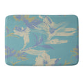 Gabriela Fuente Emma Floral Memory Foam Bath Mat