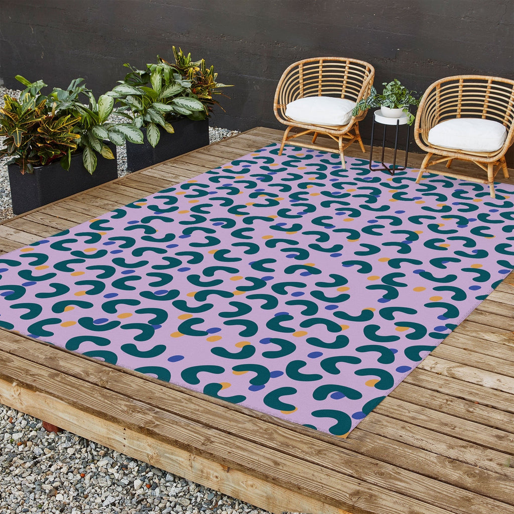 Camilla Foss Pebbles Mix Outdoor Rug