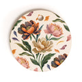 Marta Barragan Camarasa Hand Painted Peony Florals Cutting Board Round
