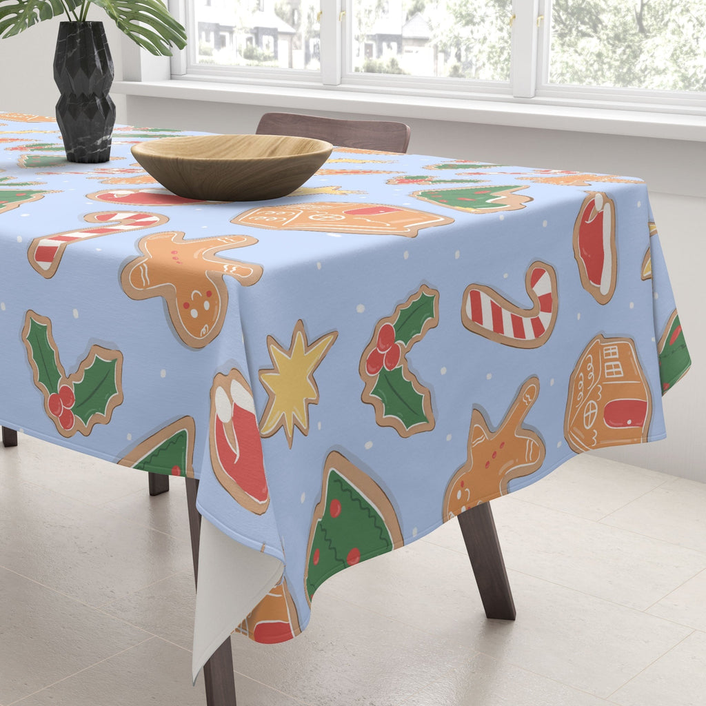 Love_Ryming Christmas Cookies Tablecloth