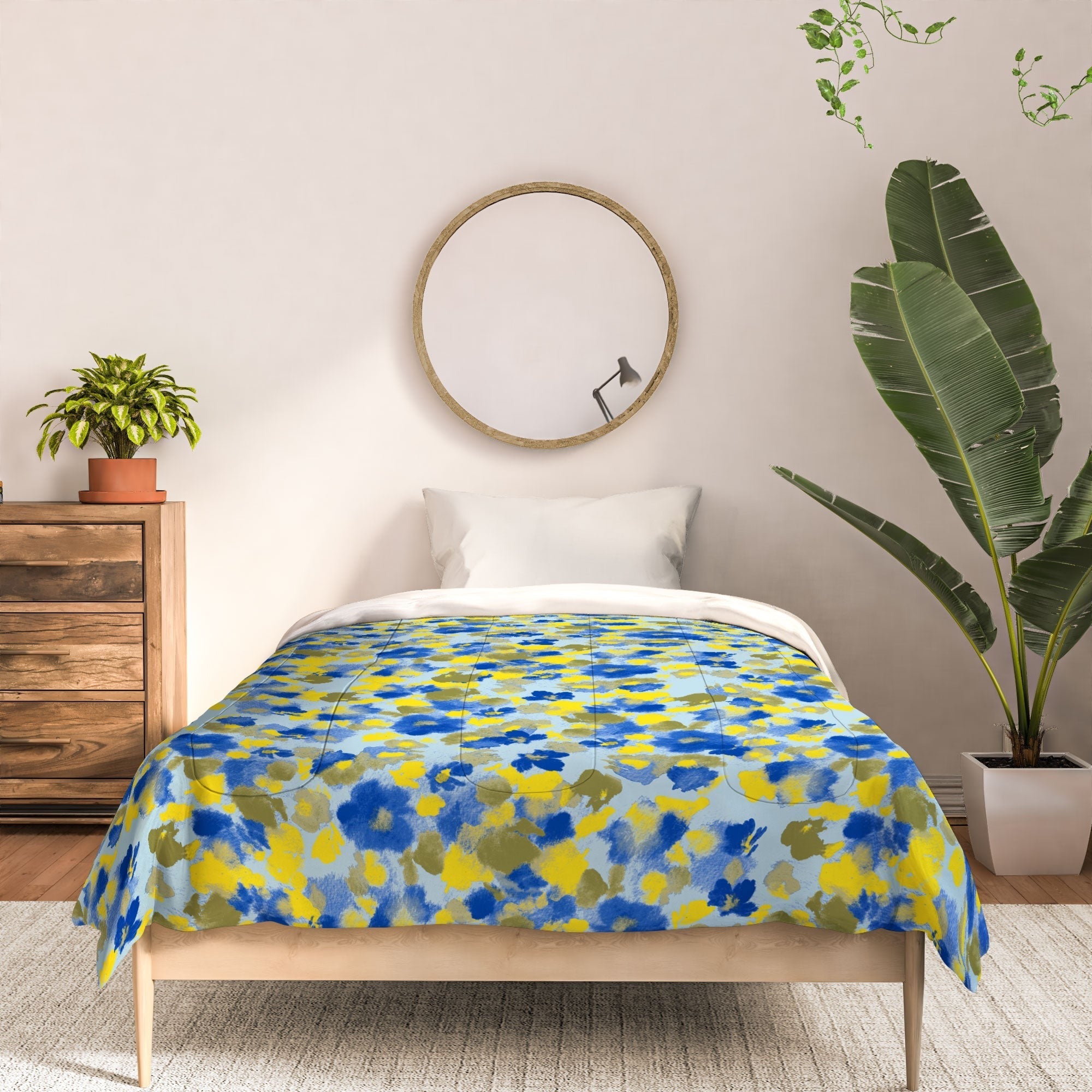 Gabriela Fuente Day Dreaming Watercolor Comforter
