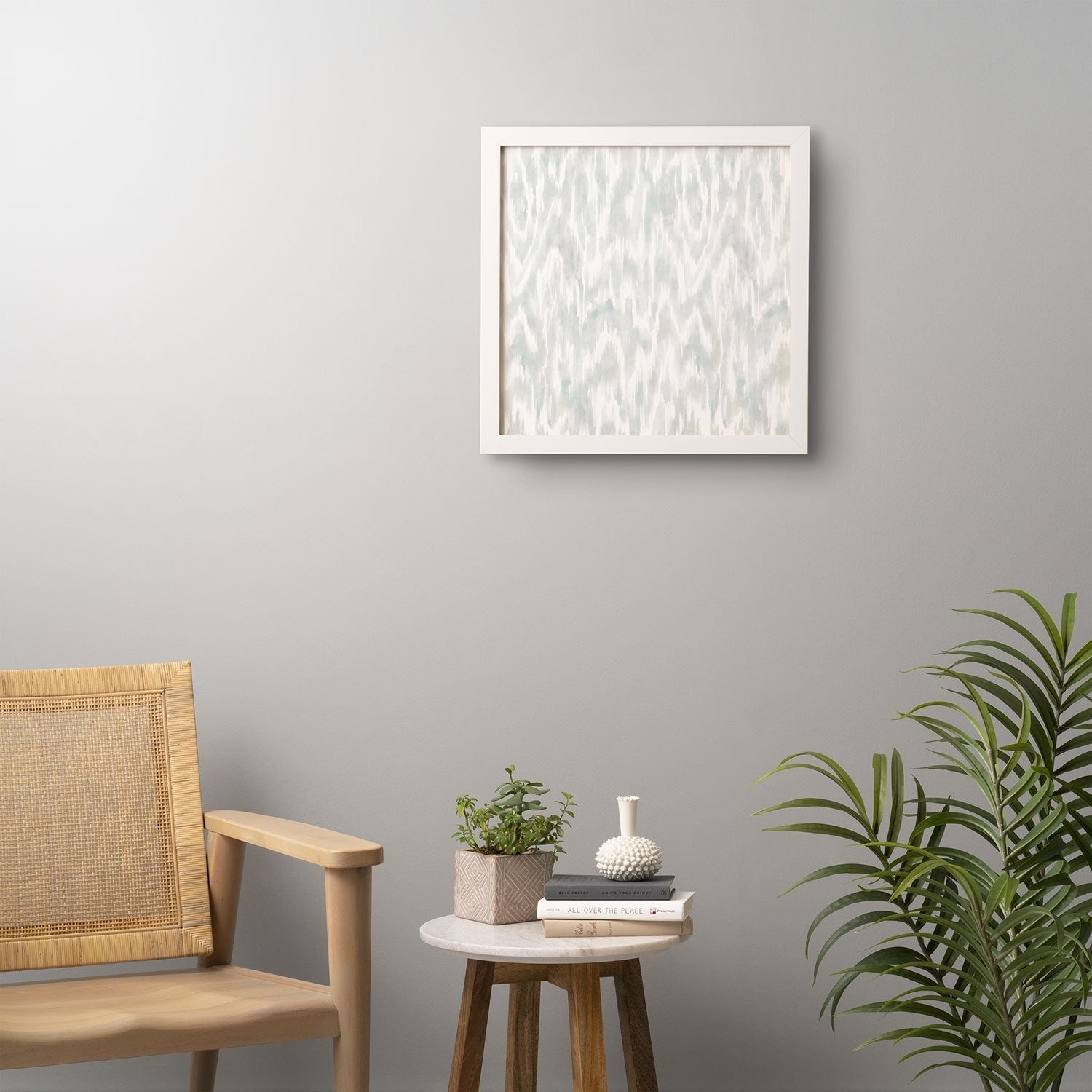 Jacqueline Maldonado Watercolor Wood Grain Framed Wall Art