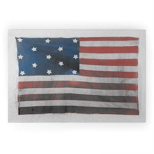 DENY Designs Flag Attributed to Elizabeth Schuyler Hamilton Welcome Mat