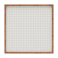 Colour Poems Gingham Plaid Pattern Cloud White Square Tray