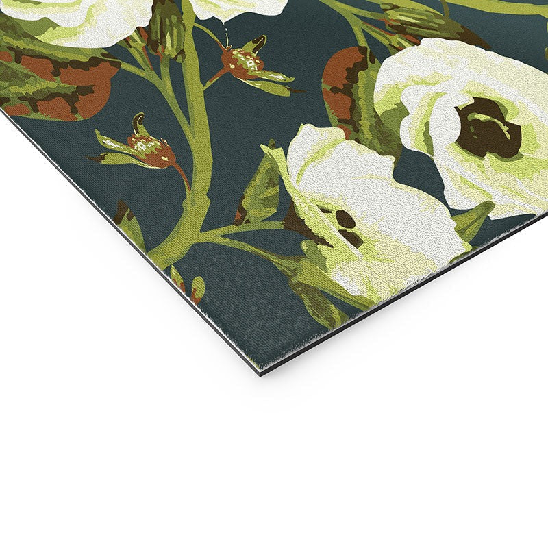 ThirtyOne Illustrations Circa in Olive Welcome Mat